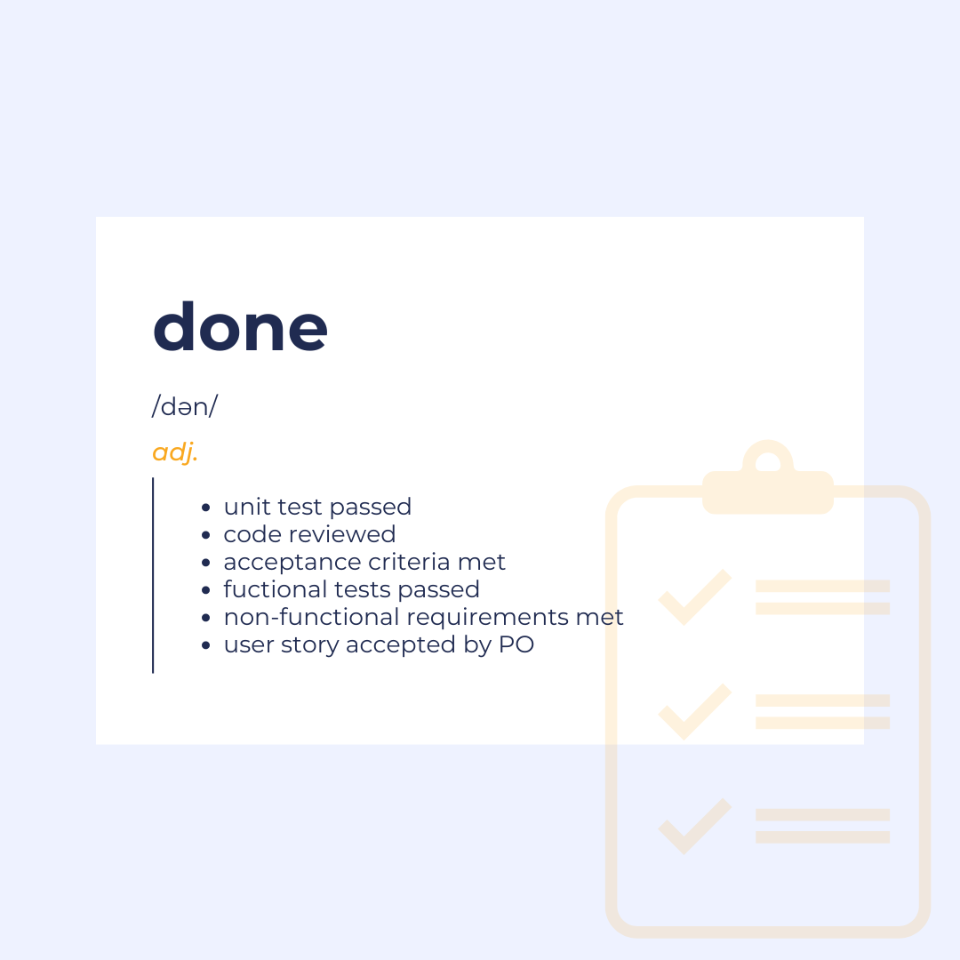 FABA Technology - Definition of Done — What, Who, Why, and How?